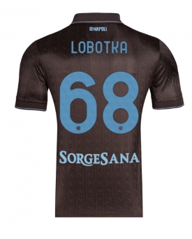 SSC Napoli Stanislav Lobotka #68 Maglia Gara Terza Repliche 2025-26 Maniche Corte